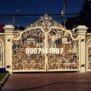 Cổng rào sắt mỹ thuật