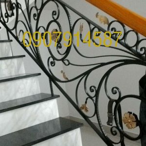 Cầu thang sắt mỹ thuật