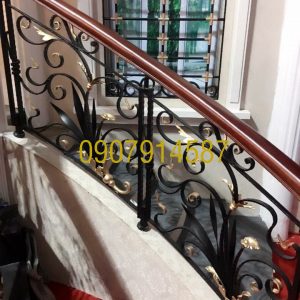 Cầu thang sắt mỹ thuật
