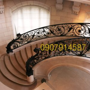 Cầu thang sắt mỹ thuật