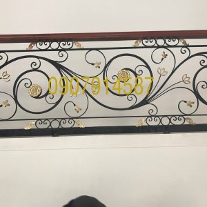 Cầu thang sắt mỹ thuật