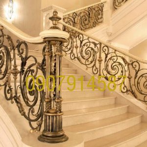 Cầu thang sắt mỹ thuật