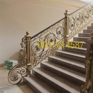 Cầu thang sắt mỹ thuật