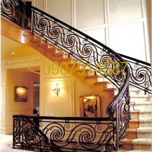 Cầu thang sắt mỹ thuật
