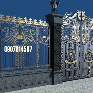 Hàng rào sắt mỹ thuật