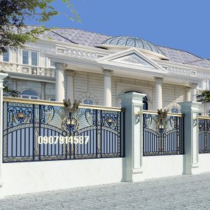 Hàng rào sắt mỹ thuật CNC