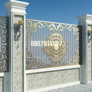 Hàng rào sắt mỹ thuật CNC