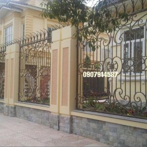 Hàng rào sắt mỹ thuật